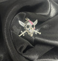 Shanks Flag Pendant - Solid 18kt white Gold - Limited Drop