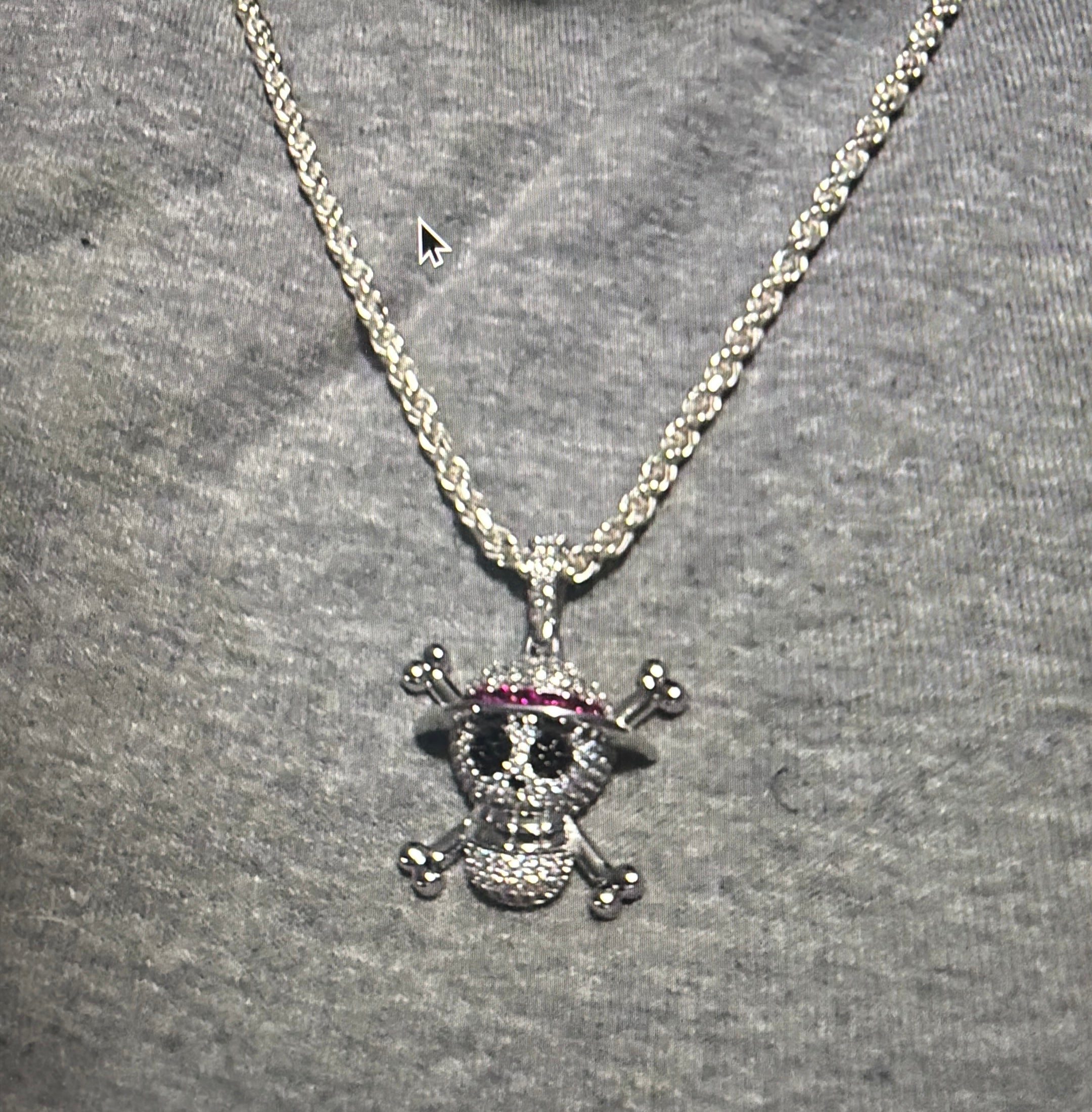 Luffy Flag Pendant - Solid Gold - Limited Drop